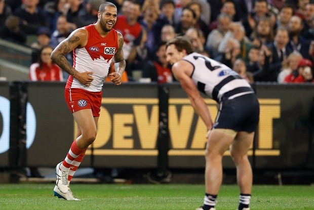 20170914_budteam_hero.jpg Lance Franklin is set to face Geelong at the MCG on Friday night. - Lance Franklin,Lewis Melican